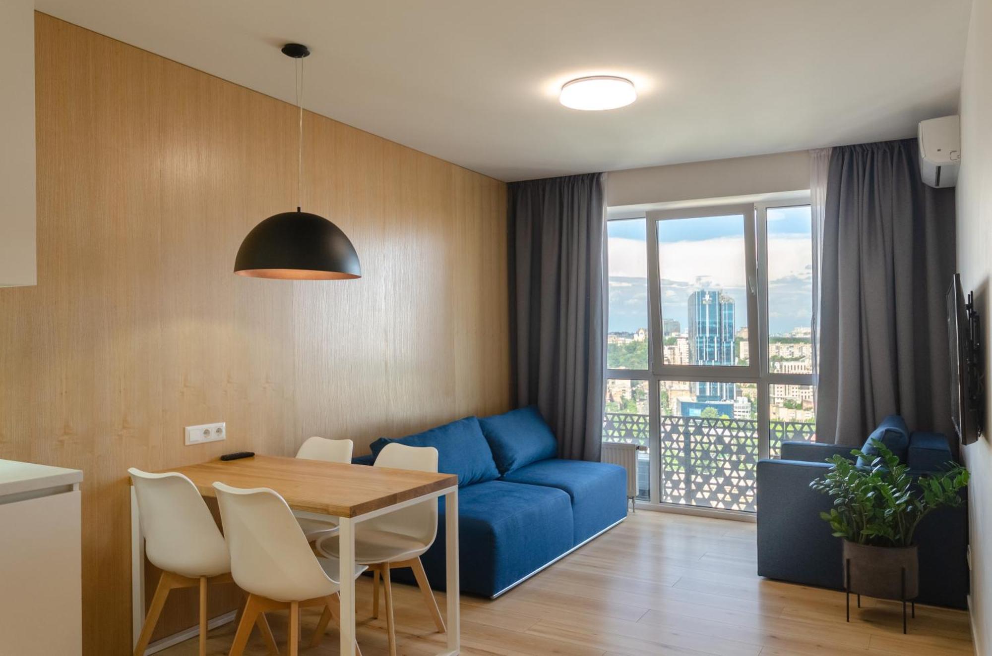 Petrovdom 205-206 Panoramic City View Apartments At Rc Kvartet, Central Railway Station Kiev Extérieur photo